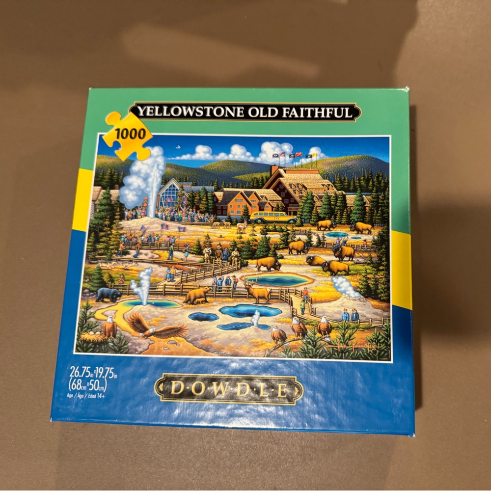 Dowdle Yellowstone Old Faithful Puzzle - 1000 Pieces